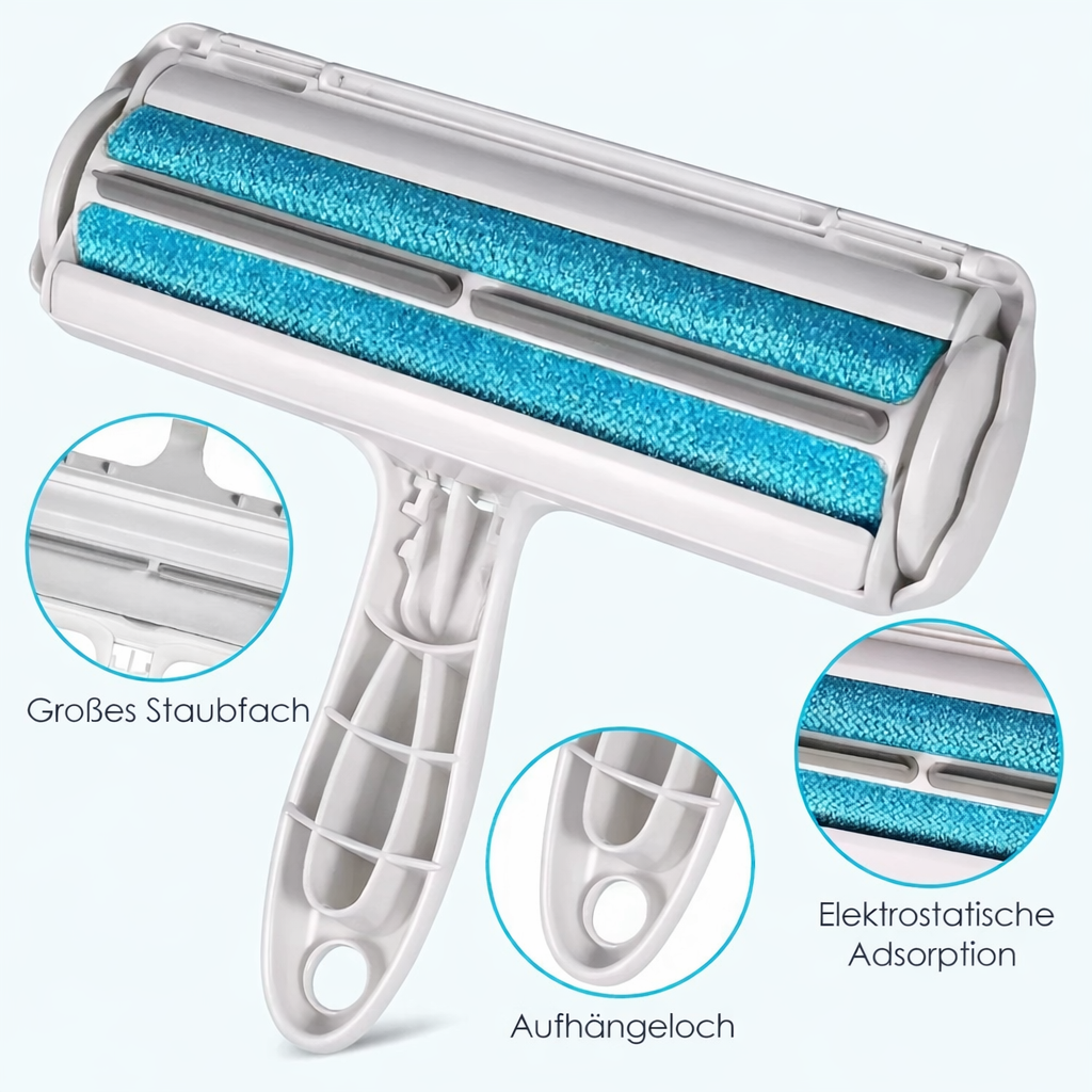 Tierhaarentferner für Möbel & Kleidung – Selbstreinigend, Stark & Nachhaltig