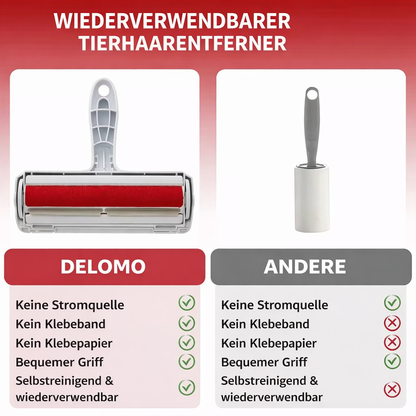 Tierhaarentferner für Möbel & Kleidung – Selbstreinigend, Stark & Nachhaltig