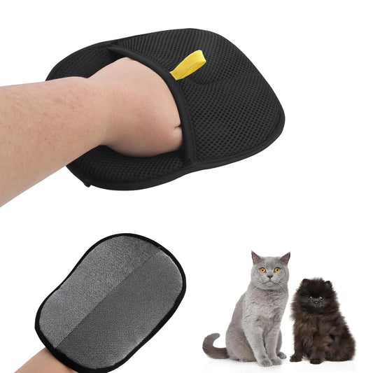 Pet Fur Magic Grooming Gloves